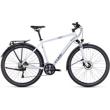 Bicicleta todocamino CUBE NATURE PRO ALLROAD DIAMANT Blanco 2023 0